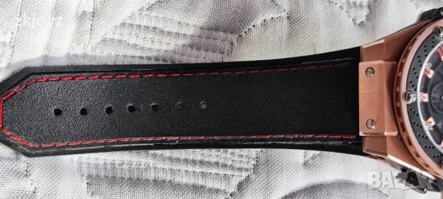 НОВ МЪЖКИ ЧАСОВНИК ХРОНОГРАФ HUBLOT BIG BANG F1, снимка 5 - Мъжки - 47707063