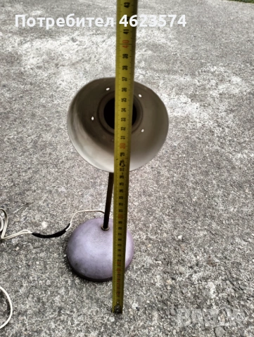 Стара настолна лампа, снимка 5 - Антикварни и старинни предмети - 53858778