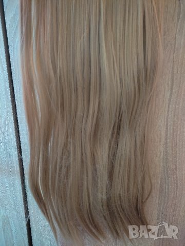 Руса изкуствена коса, снимка 2 - Аксесоари за коса - 41467778