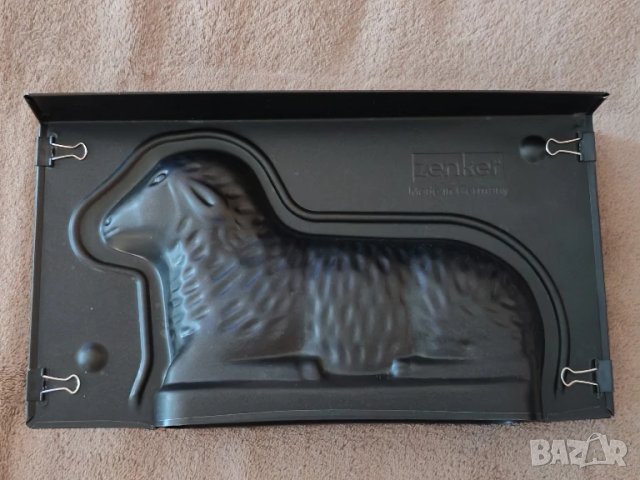 Нова тефлонова форма за кекс, козунак агънце. , снимка 4 - Форми - 51127393