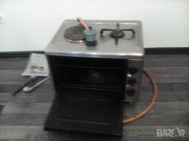 Печка   на   газ  и  ток   ., снимка 4 - Отоплителни печки - 53063347