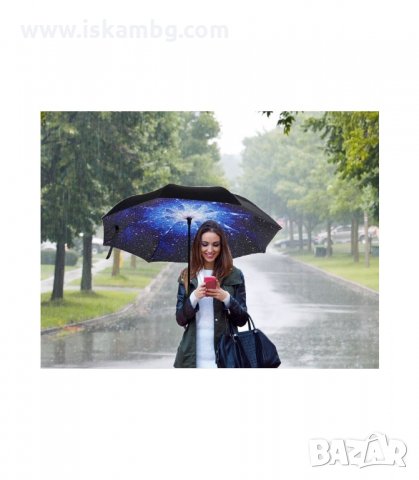 ЧАДЪР С ОБРАТНО ЗАТВАРЯНЕ И ОТВАРЯНЕ - код 2189, снимка 3 - Други - 33947475