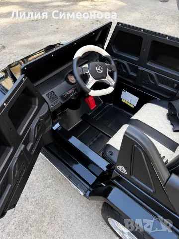 Mercedes Maybach G650, детски акумулаторен джип 12V, снимка 5 - Електрически играчки - 55959497