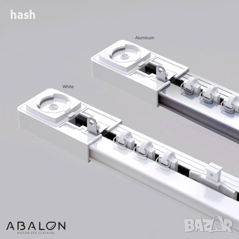 Mоторизирана релса за завеси ABALON т 1 до 4 метра, с дистанционно управление, снимка 3 - Други стоки за дома - 51548418