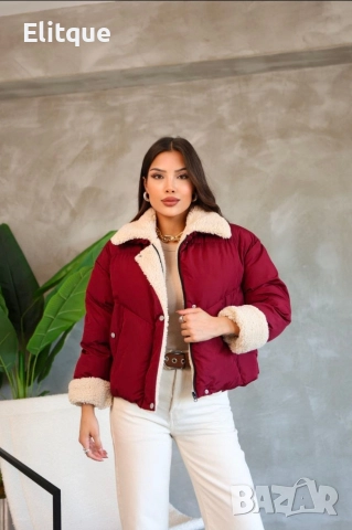 късо зимно дамско яке , снимка 4 - Якета - 52740425