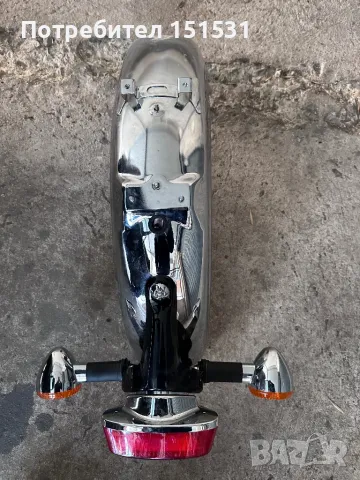 Калник за чопър с стоп и мигачи