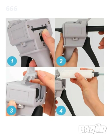 Пистолет за епоксидно лепило, снимка 4 - Други инструменти - 53190728