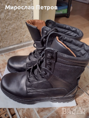 обувки от естествена кожа, снимка 4 - Мъжки боти - 53700684