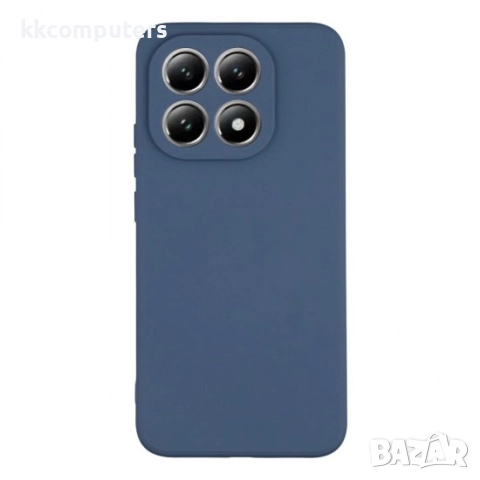 Силиконов кейс iPaky матиран, За Xiaomi 15T, Тъмносин