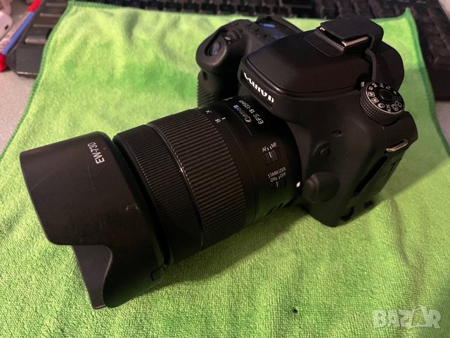 Фотоапарат Canon 80D с обектив 18-135mm stm