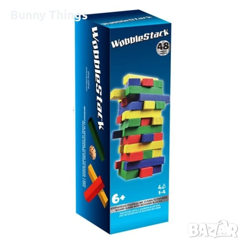 Настолна игра Tumblin Tower – 48 части/ Различни Видове, снимка 5 - Игри и пъзели - 53411003