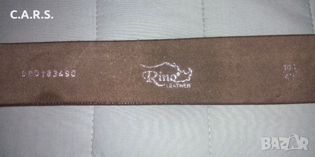 Кожен колан Rino Leather - Made in Italy, снимка 3 - Колани - 53283436
