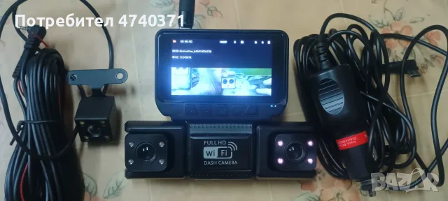Видео регистратор DASH CAMERA WI/FI  с четири камери., снимка 7 - Аксесоари и консумативи - 56159968