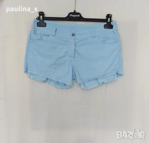 Три различни чифта / Дамски къси панталони "Denim & Co", "Topshop" и Italy , снимка 15 - Къси панталони и бермуди - 55752213