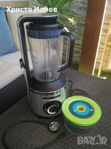 Блендер Bosch VitaMaxx вакуумно блендиране, функция за чупене на лед, самопочистване 1000 W, снимка 18 - Блендери - 42004010