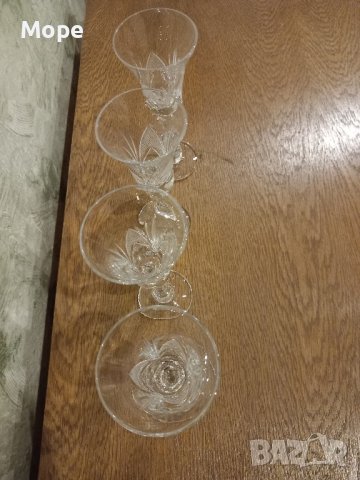 кристални чаши , снимка 3 - Чаши - 44233862
