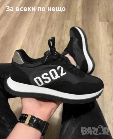 DSQUARED2 Мъжки Черни Маратонки👟Мъжки Спортни Обувки В Черен Цвят Дискуаред2 Код P713