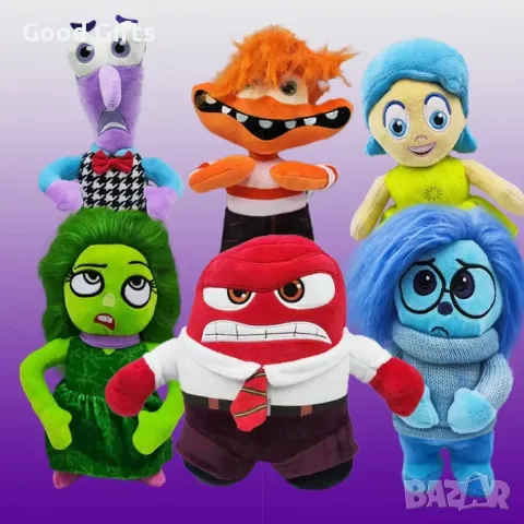 Плюшена играчка Отвътре навън Inside Out Плюшени играчки