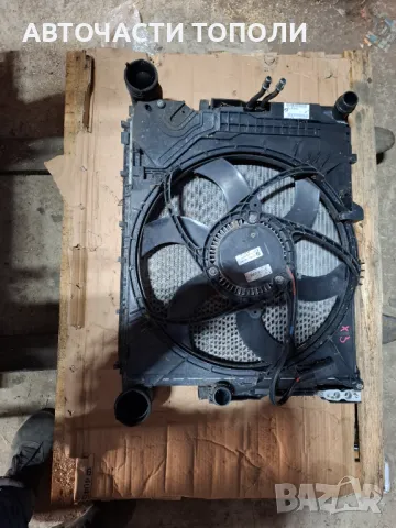 Радиатор Радиатори перка дифузьор БМВ BMW X1 X3 X5 2.0d 3.0d  , снимка 5 - Части - 49512267