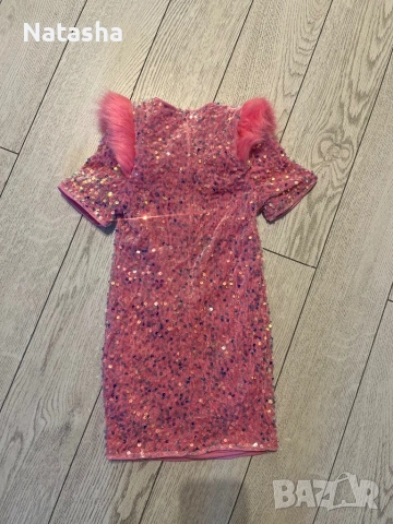 Рокля с пайети  за момиче., снимка 6 - Детски рокли и поли - 53149725