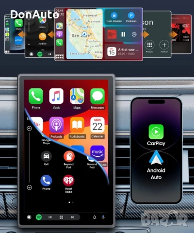 Универсална 8-инчова мултимедия Android с въртящ се екран, снимка 10 - Аксесоари и консумативи - 53128978