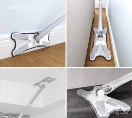 Сгъваем самоотцеждащ се моп за под Aurora Twist Mop, снимка 14 - Други стоки за дома - 53822691