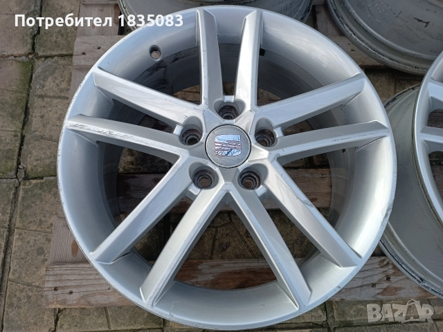 Лети джанти 17ки 5х112 Seat, снимка 5 - Гуми и джанти - 52821862