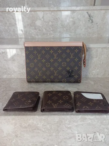 Нов Кожен Клъч Различни Цветове и Марки Louis Vuitton Gucci , снимка 14 - Чанти - 55786396