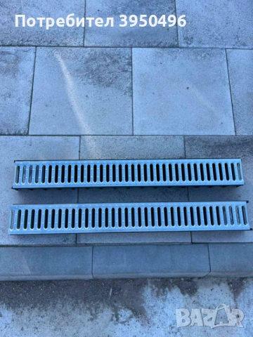 Линеен отводнител 100х50х1m, Клас А15 до 1,5 тона, снимка 7 - Строителни материали - 53060139