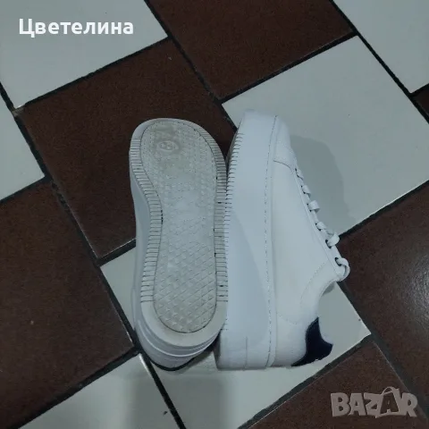 Бели сникърси Tommy jeans, снимка 6 - Кецове - 56353732