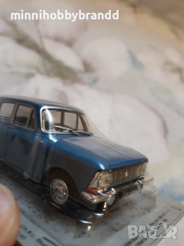 Moskvich 412 1.43 Deagostini Москвич 412 Син в 1.43 мащаб на Деагостини, снимка 4 - Колекции - 41023728