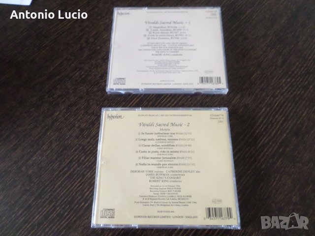 Vivaldi Sacfed Music vol 1 + 2 ., снимка 3 - CD дискове - 40819857