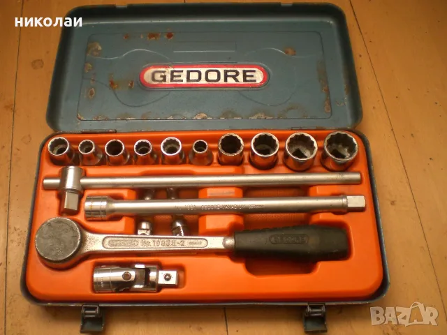 GEDORE оригинално пълен комплект, снимка 2 - Градински инструменти - 35824746