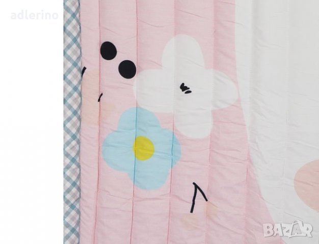 Детска игрална постелка мотив Сладко коте, 150х200 см, постелка за игра, килимче за игра, снимка 7 - Спално бельо и завивки - 34162559