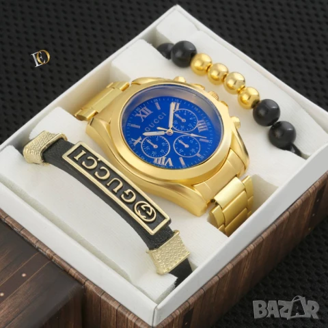 подаръчни комплекти gucci lacoste versace louis vuitton , снимка 3 - Подаръци за мъже - 51426136