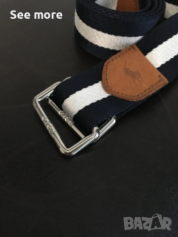 Polo Ralph Lauren мъжки колан S, снимка 2 - Колани - 52172299