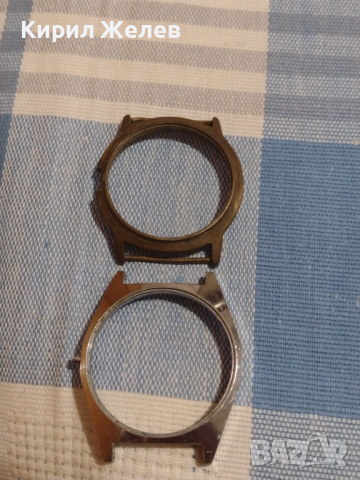 Две каси за ръчен часовник без стъкло за части колекция 43713, снимка 1 - Други - 44725270