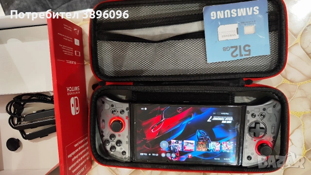 Nintendo Switch 256+512GB, снимка 3 - Nintendo конзоли - 53422455