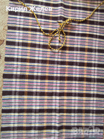 Престилка стара тъкана 44039, снимка 6 - Колекции - 44599930