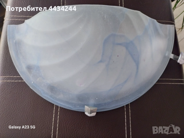 Стъклени плофониери за стена , снимка 5 - Лампи за стена - 52282182