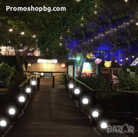 Комплект 4 бр соларни лампи, снимка 5 - Соларни лампи - 41374953