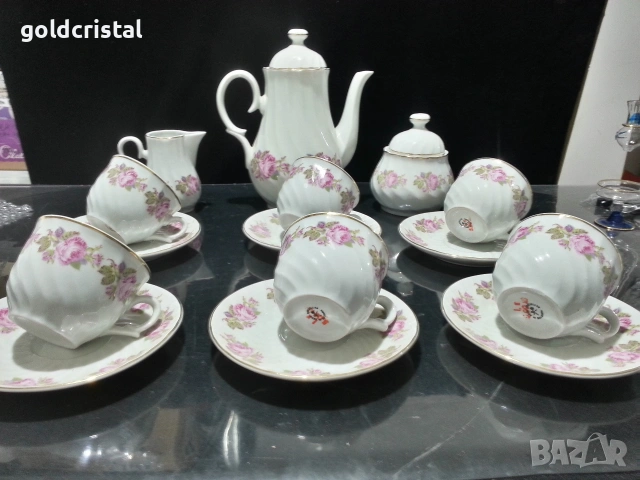 Стар български порцелан чаши за чай , снимка 3 - Антикварни и старинни предмети - 53135849