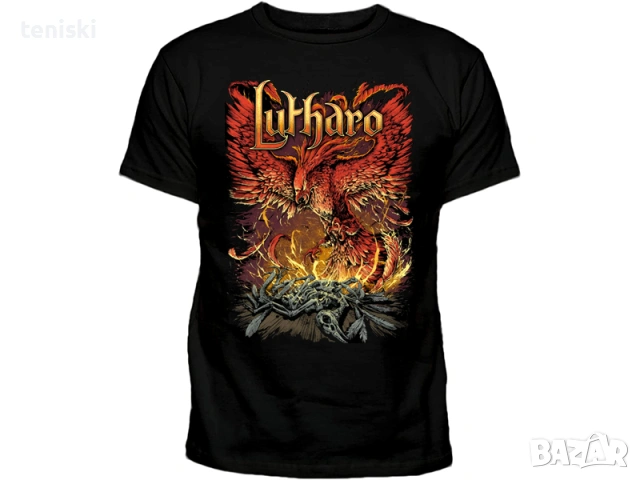 Метъл тениски Lutharo Всички размери
