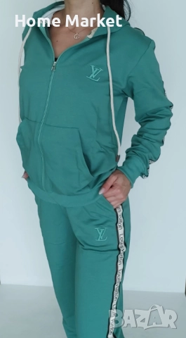 Дамски екип Внос от Турция Доставка до 3 дни с преглед и тест Материята е памук и еластан. Логото е , снимка 7 - Спортни екипи - 51617209