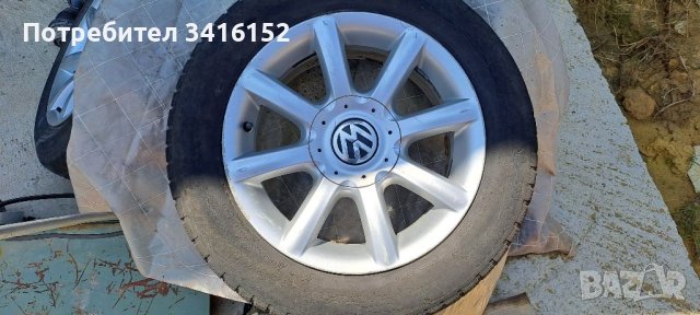 Алуминиеви джанти за VW 5×112 15 цола 2 броя, снимка 5 - Гуми и джанти - 41683239