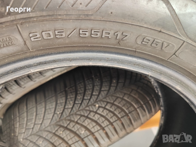 2бр. зимни гуми 205/55/17 Goodyear, снимка 4 - Гуми и джанти - 52509190