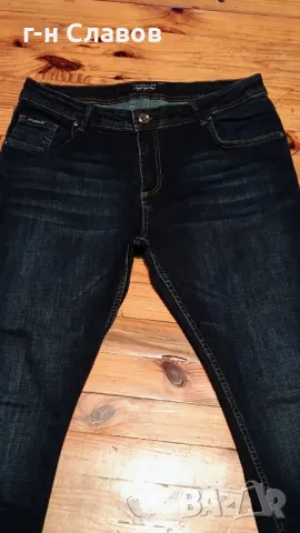 Висок клас Дамски дънки тъмен Denim - original , снимка 13 - Дънки - 48387361