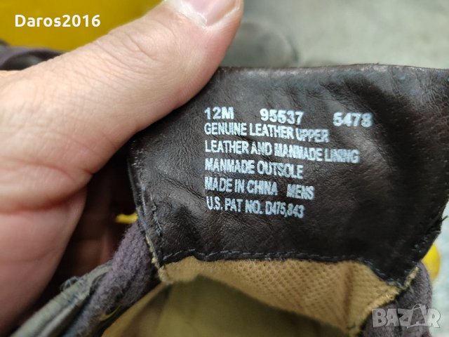 Страхотни мъжки обувки Timberland 47 номер, снимка 8 - Спортно елегантни обувки - 35685400