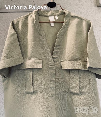 Рокля/туника лен , снимка 4 - Рокли - 40450364