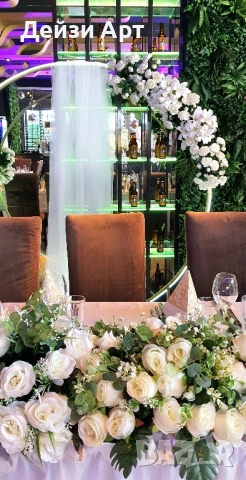 Украса за Сватба, снимка 3 - Декорация - 52083152